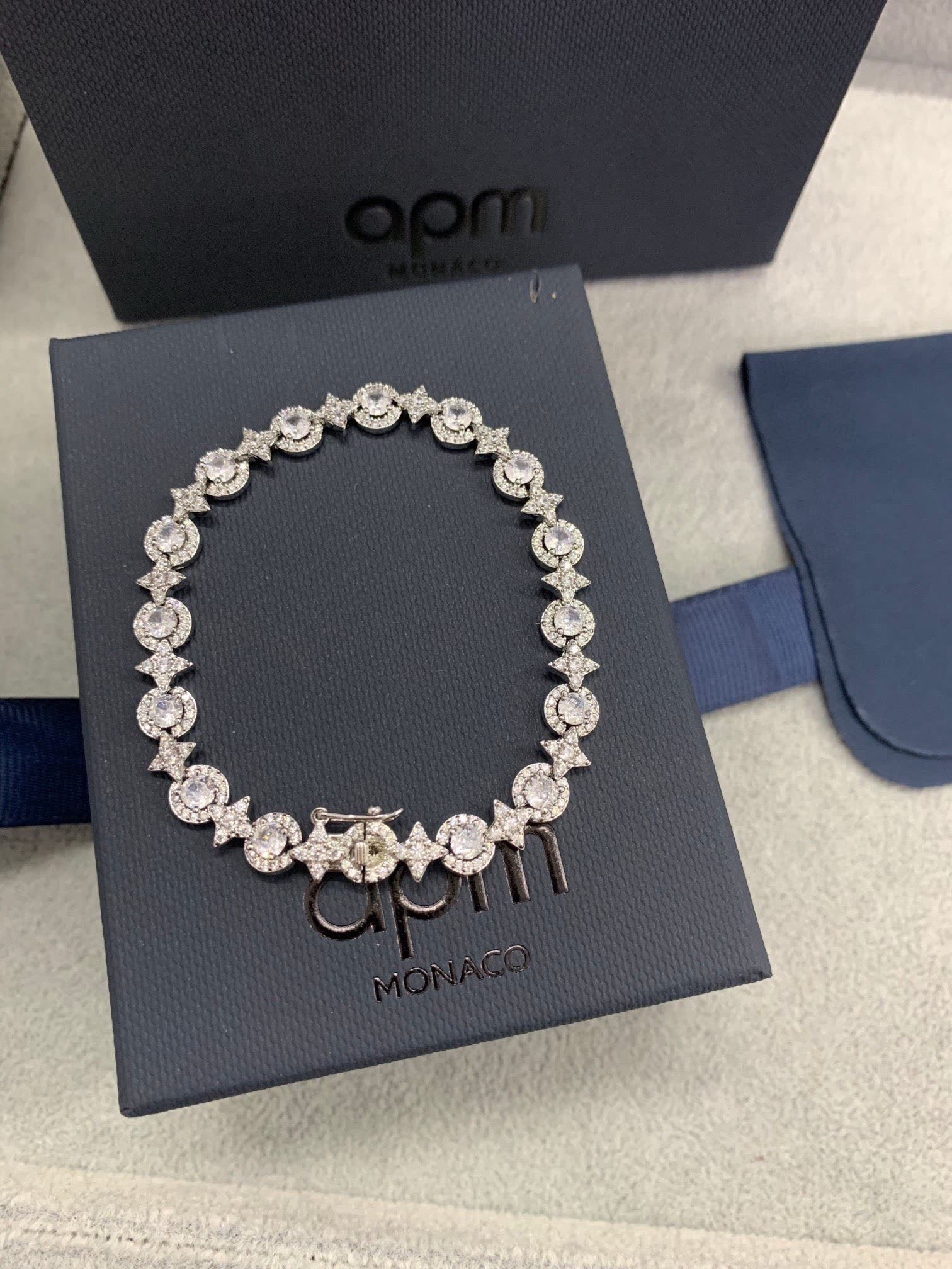 APM Monaco Elegant Diamond Bracelet